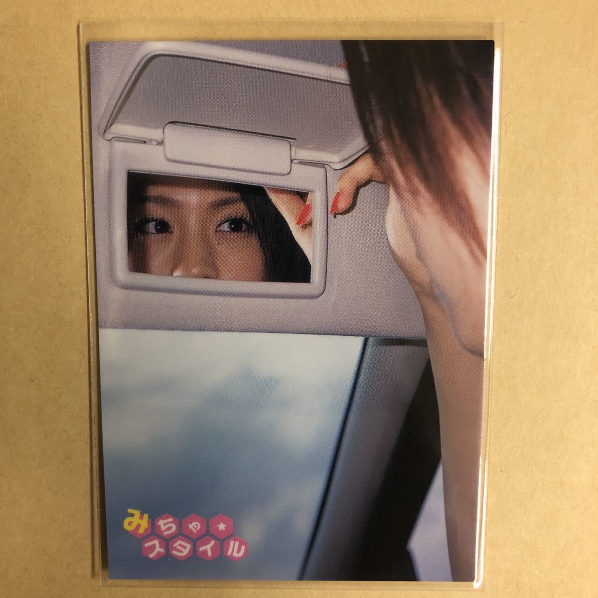 安田美沙子 2006 さくら堂 トレカ アイドル グラビア カード 40 みちゃ★スタイル タレント トレーディングカードの画像2