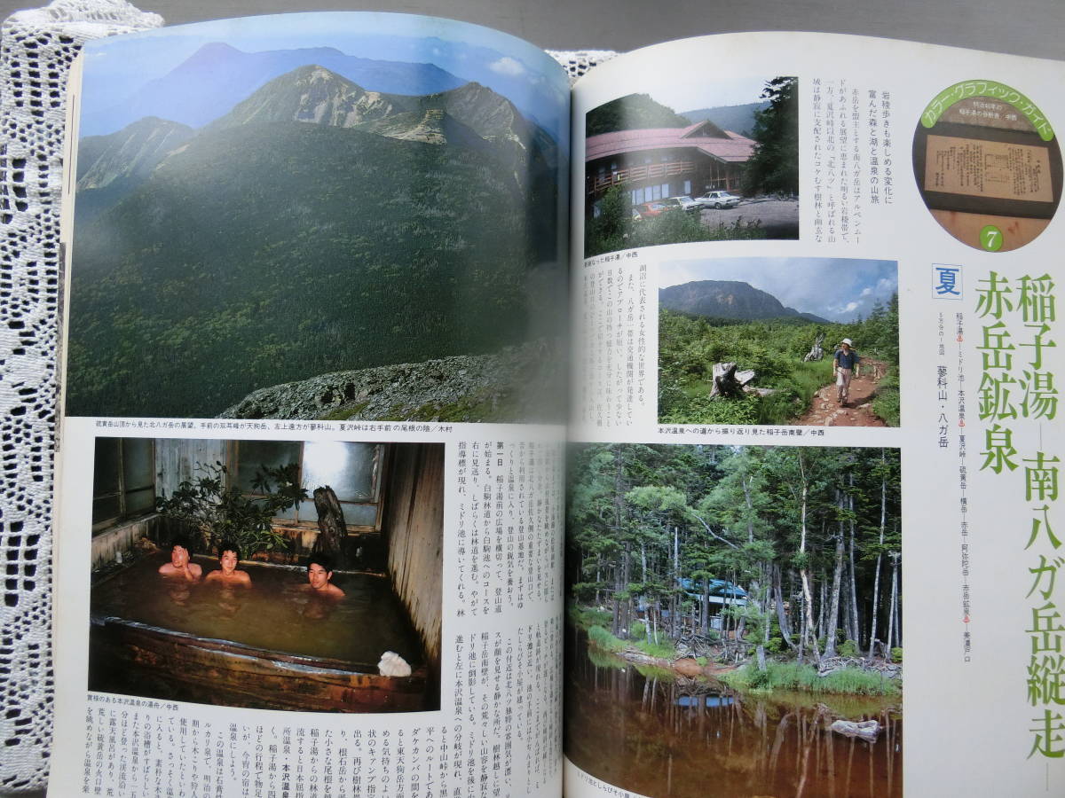 いで湯の山旅２　アルプスと九州の山々　山と渓谷臨時増刊　昭和57年発行_画像4