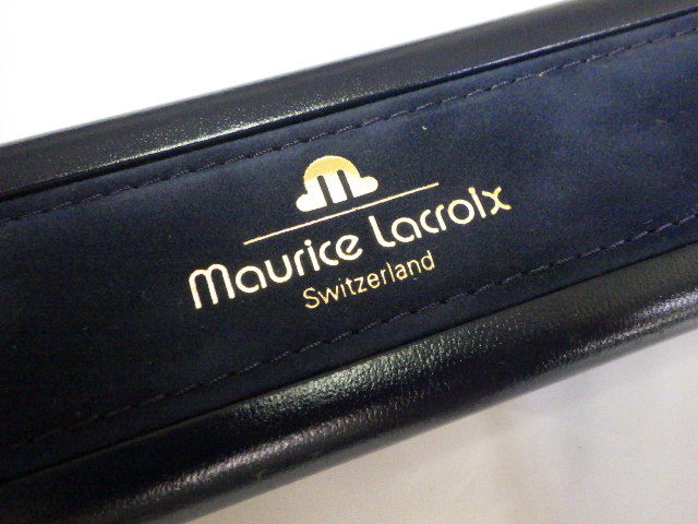 沒有181 MAURICE LACROIX Maurice Lacroix未使用Deadstock 90的BOX盒3件套 原文:No181　　MAURICE LACROIX　モーリスラクロア　未使用デッドストック　90年代　 BOX　箱 3個セット