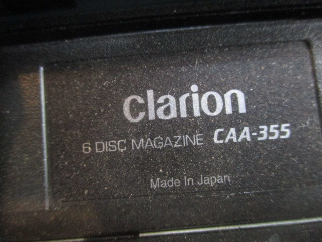 ■プジョー 406 クーペ CDチェンジャー マガジン 中古 9639692380 CAA-355 部品取あり クラリオン オーディオ カーステ ■_画像3