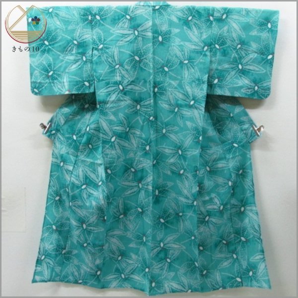 ☆着物10☆ 1円逸品!! 木綿浴衣総絞り有松鳴海絞り鹿の子とんぼ身丈