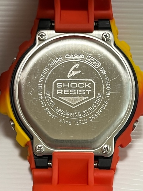 CASIO G-SHOCK DW-6900TAL-4JR Kyo Momiji Color 紅葉 イエロー