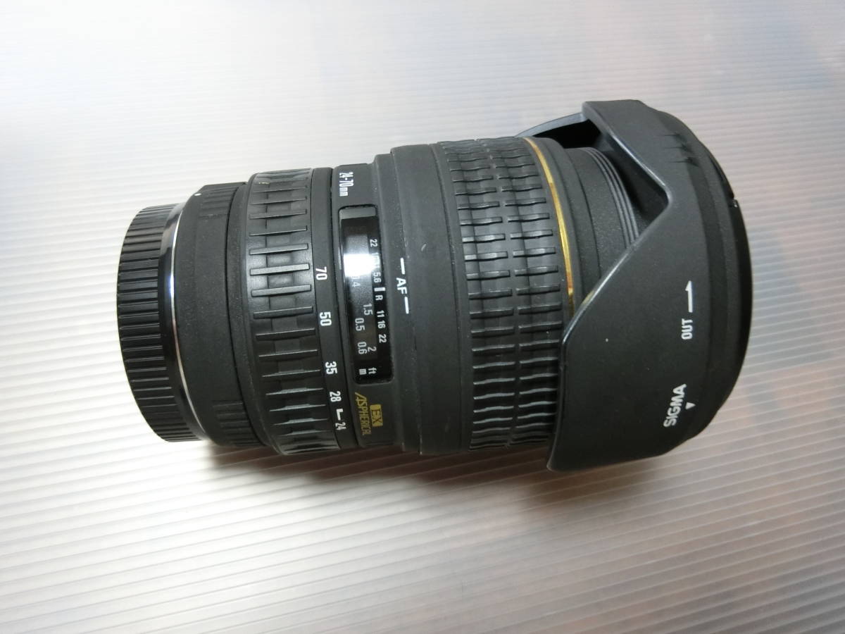 SIGMA ZOOM 24-70mm 1:2.8 DG EX ASPHERICAL