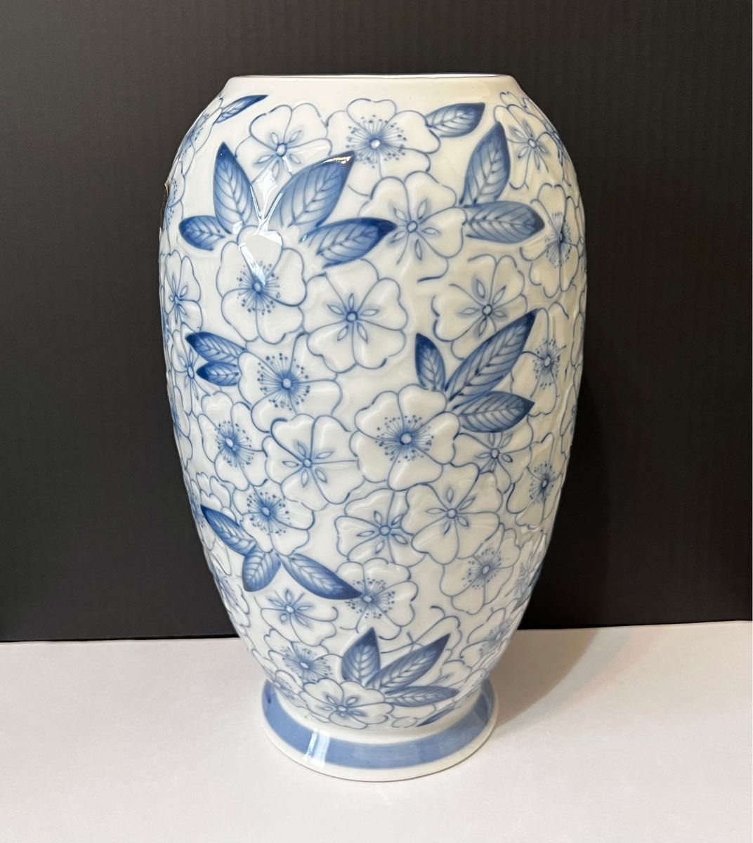 新品】三洋陶器株式会社 龍峰窯 染付花舞 花瓶|Yahoo!フリマ 新品】三洋陶器株式会社 龍峰窯 染付花舞 花瓶|Yahoo!フリマ