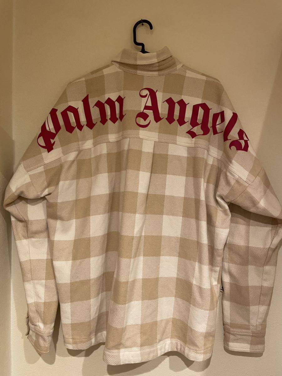 美品！PALM ANGELS パームエンジェルス チェック ネルシャツ 完全