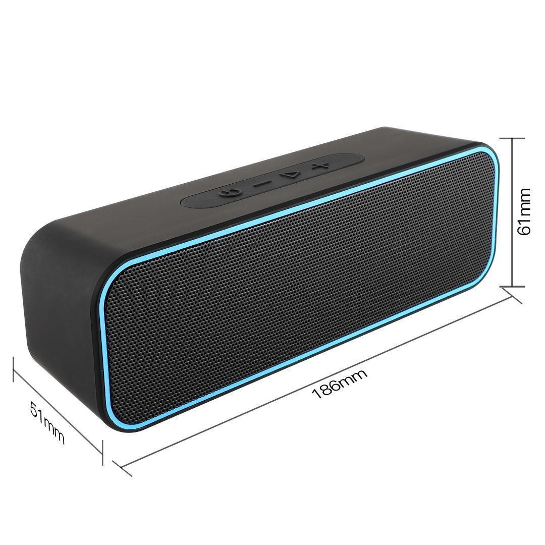  black speaker Bluetooth 8 hour continuation reproduction height sound quality smartphone Mike music 