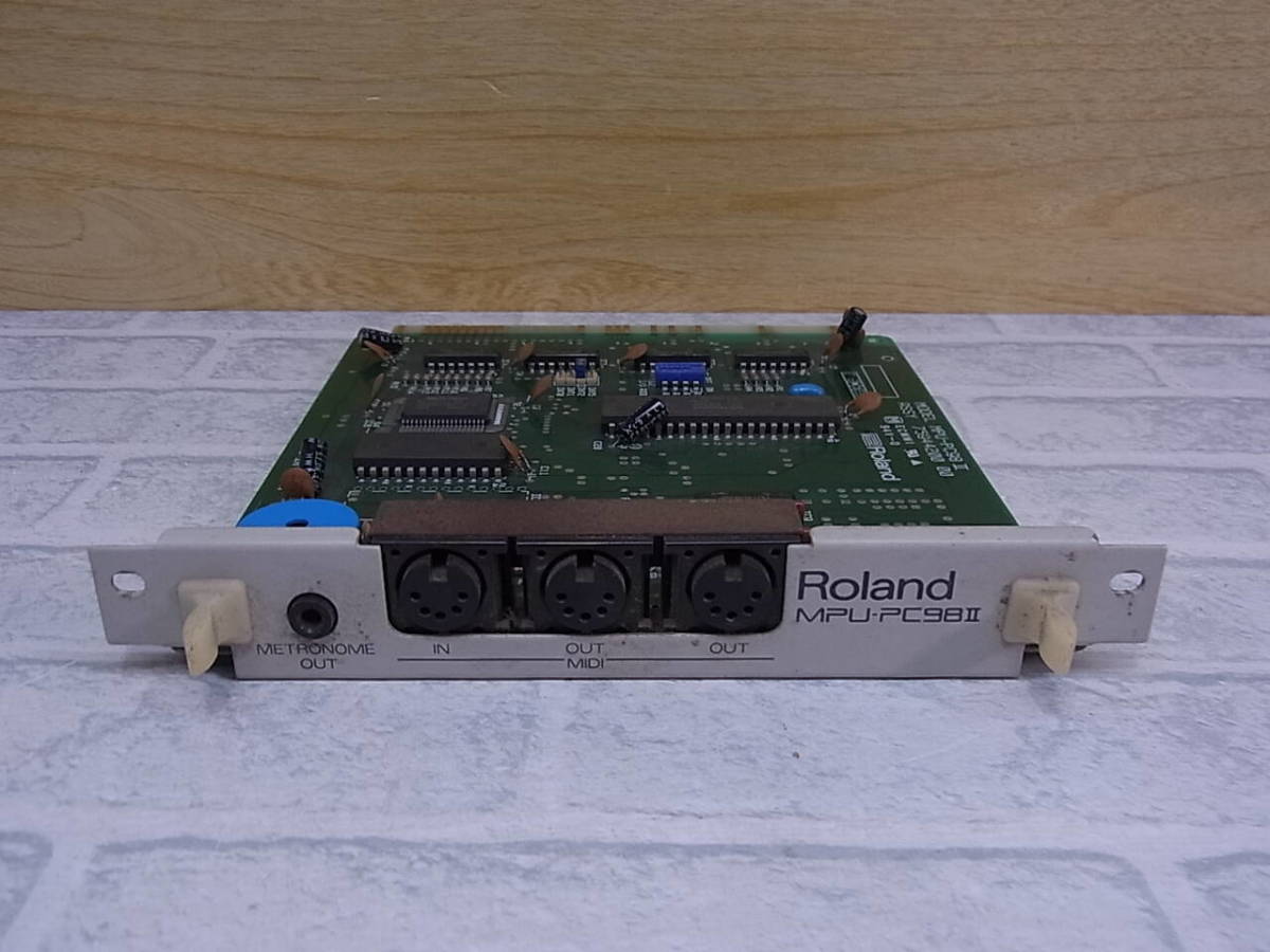 ◎K/766●ローランド Roland☆PC-98用MIDIインターフェースボード☆MPU-PC98II☆動作不明☆ジャンク