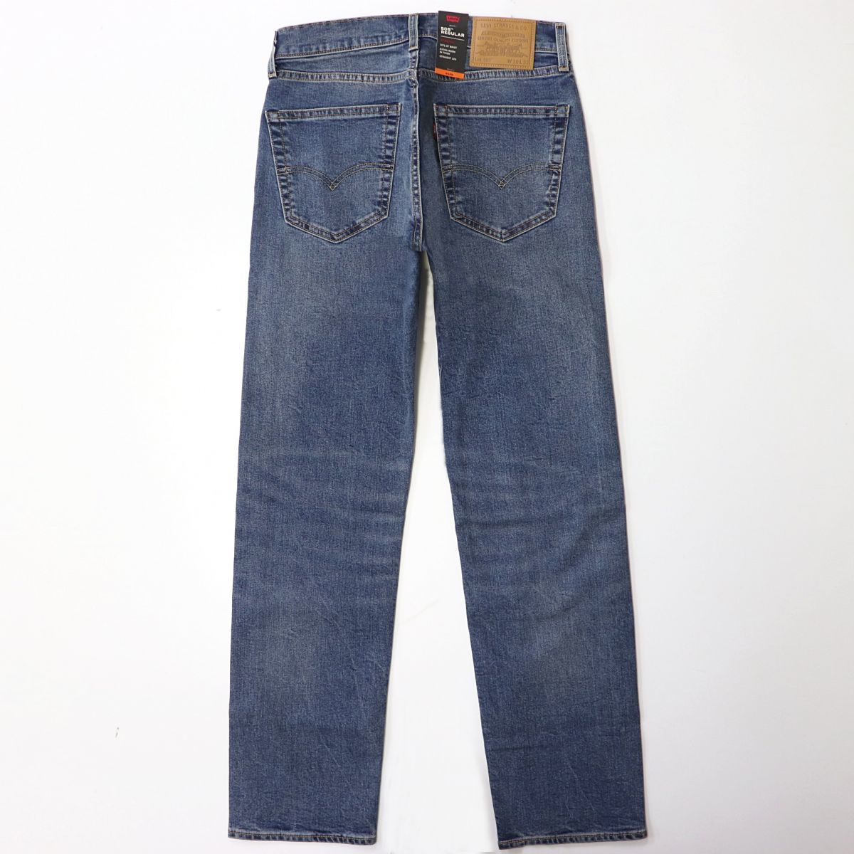 新品 未使用 リーバイス LEVI'S 505 メンズ 保温 レギュラー ストレート ストレッチ ジーンズ デニム ロングパンツ 30インチ W30_画像3