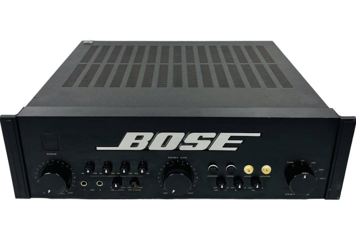 BOSE ボーズ 4ch プリメインアンプ (ロゴランプ LED換装) 4702-Ⅲ BOSE ボーズ 4ch プリメインアンプ (ロゴランプ LED換装) 4702-Ⅲ
