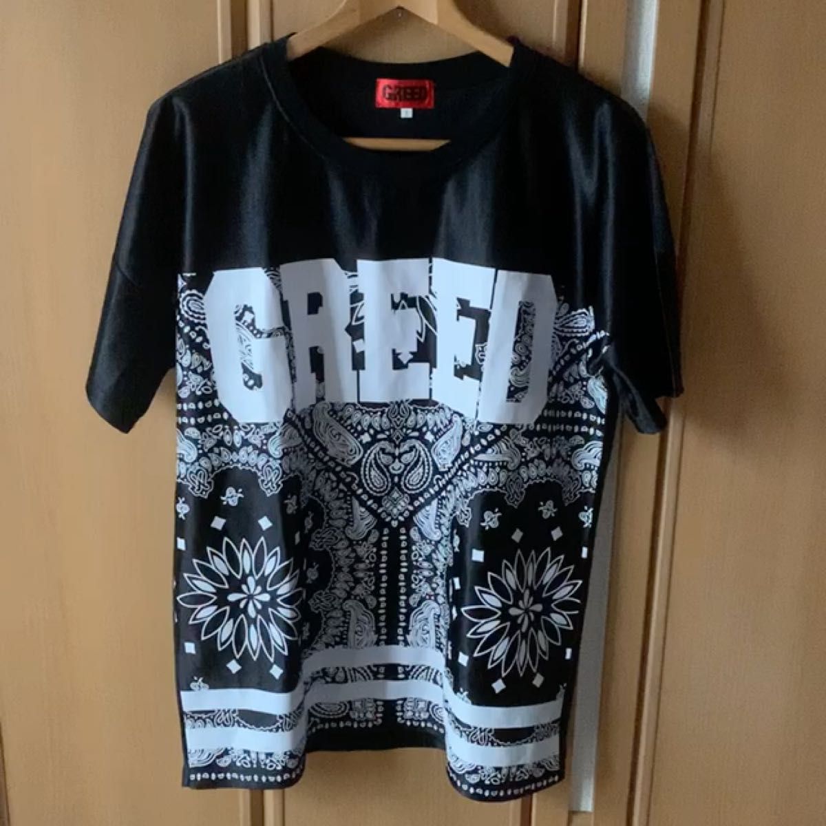 GREED トップス　黒　Lサイズ