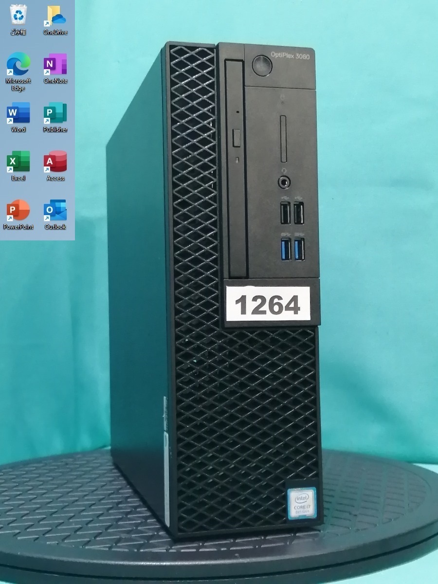 数々のアワードを受賞】 Win10 DELL7060 i7-8700 32GB SSD512GB M.2