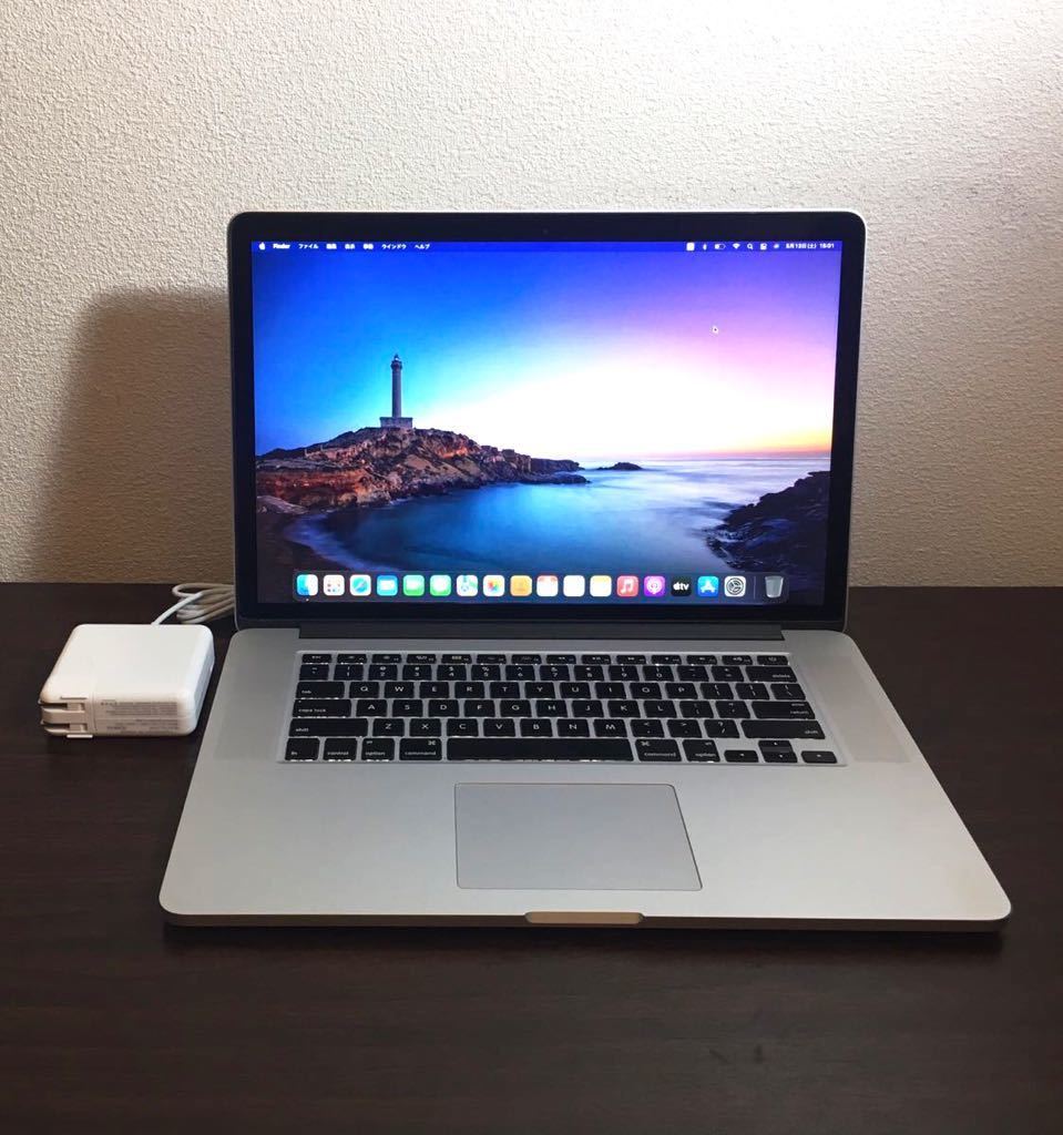 新品超速SSD2TB/Apple大容量バッテリー】MacBook Pro Retina 15インチ 