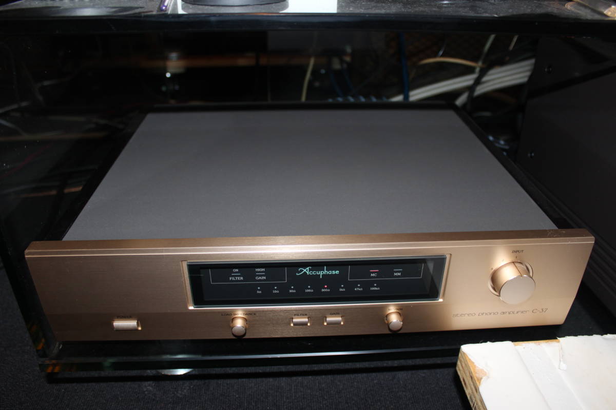 アキュフェーズ stereo phono amplifier C-37 justshortofcrazy.com