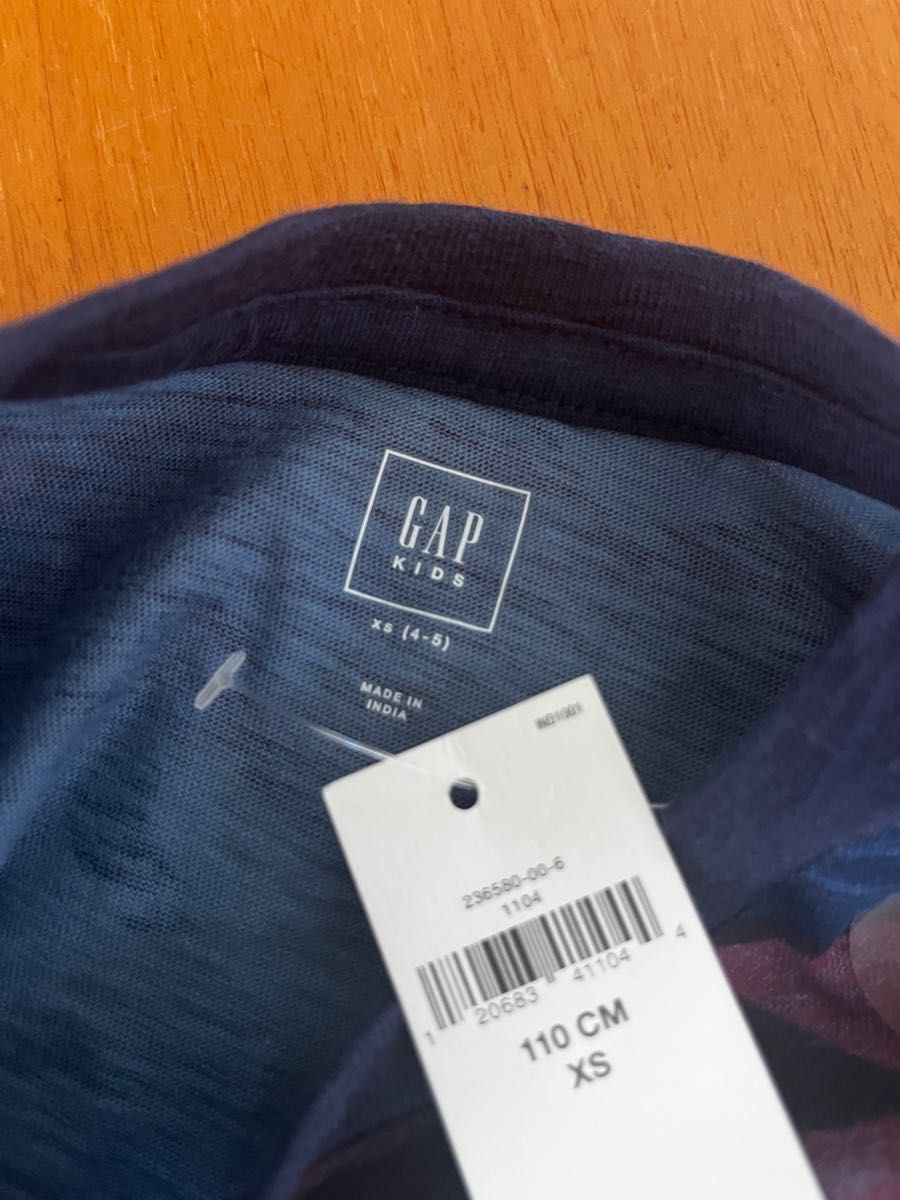 新品タグ付き　Baby Gap  半袖Tシャツ110cm カモフラージュ