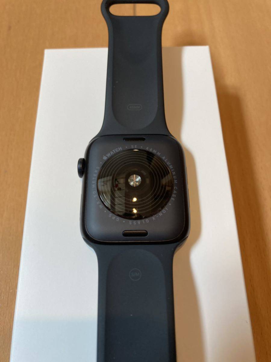 アップルウォッチ Apple Watch SE ミッドナイトアルミニウムケースと