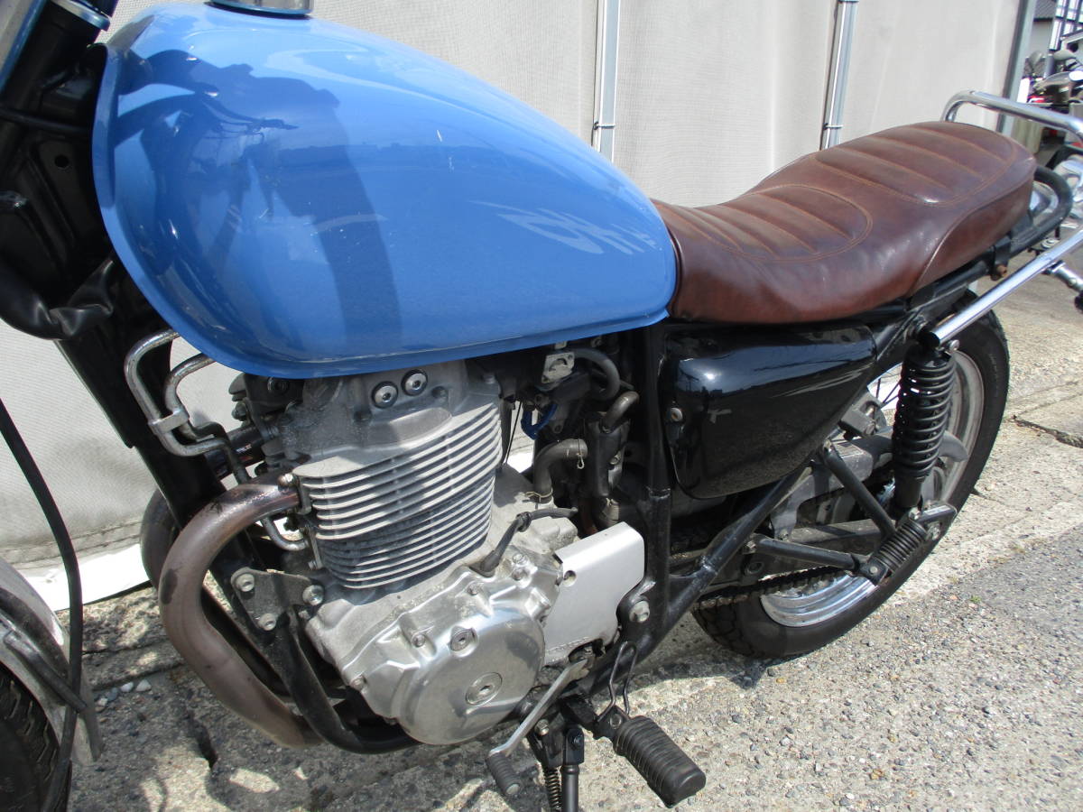 CB400SS　ジャンク　エンジン始動　部品取りやカスタムベースに　NC47　書類付　愛知～_画像9