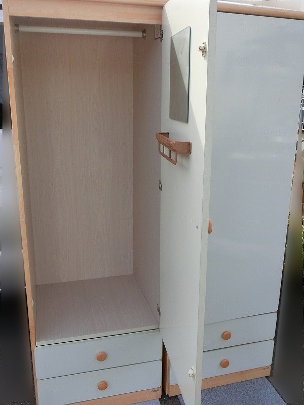  comparatively beautiful goods * same commodity 2. together buy . somewhat . discount * wardrobe 60×60×180 mirror storage drawer two step hanger paul (pole) closet ②