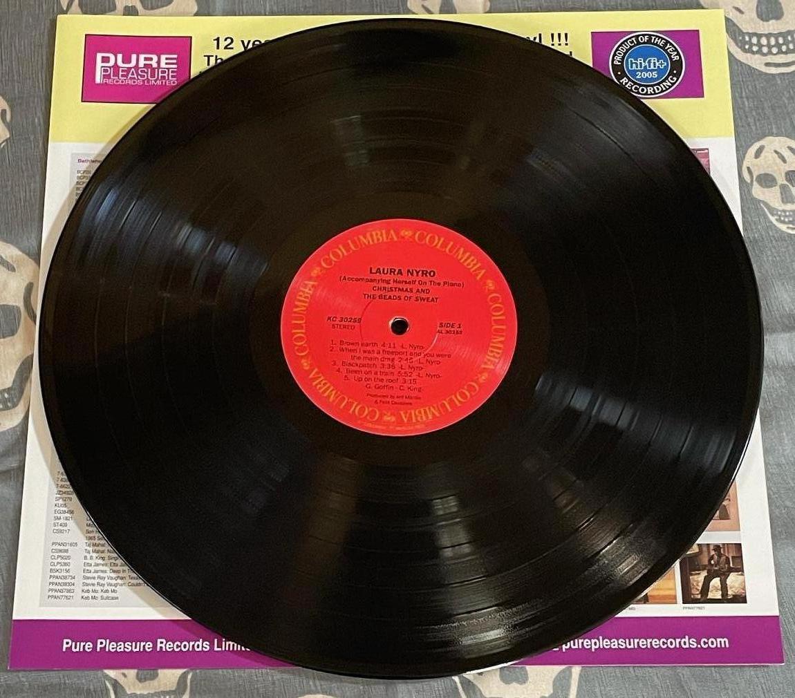 ♪美品/限定盤♪Laura Nyro Christmas And The Beads Of Sweat/再生2回/音飛びなし/高音質盤/180g重量盤/Pure  Pleasure/Carole King