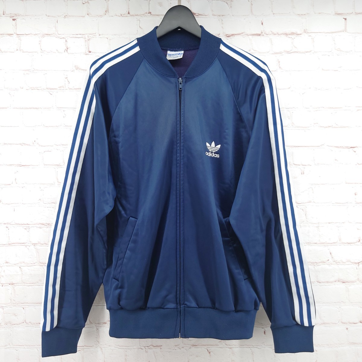 adidas アディダス ビンテージ ジャージ ネイビー L ATP 80s 90s