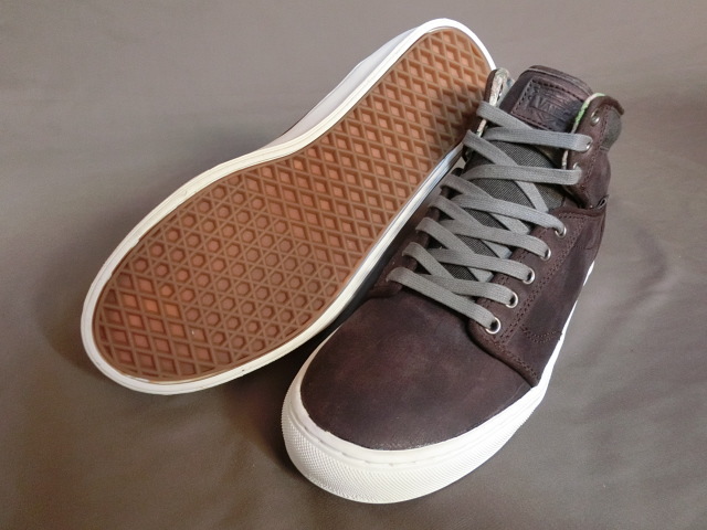 USA購入 日本市場ではなかなか見かけないデザイン ヌバックレザー素材仕様 バンズ【Vans】アロマー【Alomar】25.0㌢ブラウン 新品未使用_画像7