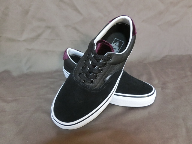 USA購入 激レア 海外限定 バンズ【Vans】ベルベッットレザー仕様 エラ 59【ERA 59】(VELVET)BLACK /RED 27.0㎝ 新品 未使用_画像8