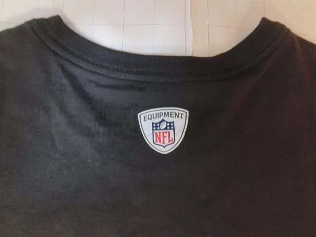 USA購入 ナイキ【Nike】機能素材【DRI FIT】NFL インディアナポリス コルツ【Indianapolis Colts】ロゴプリントTシャツ US S グレー_画像7