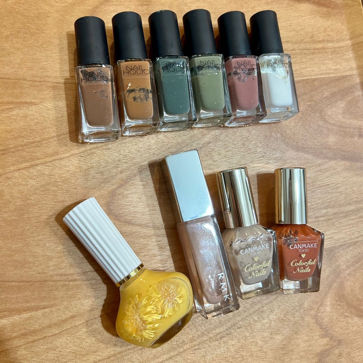 RMK ポールジョー CANMAKE ネイルホリック ネイル10本セット|PayPayフリマ ポールジョー、THREE 、RMK、OPI、KIKOなどのネイルポリッシュ