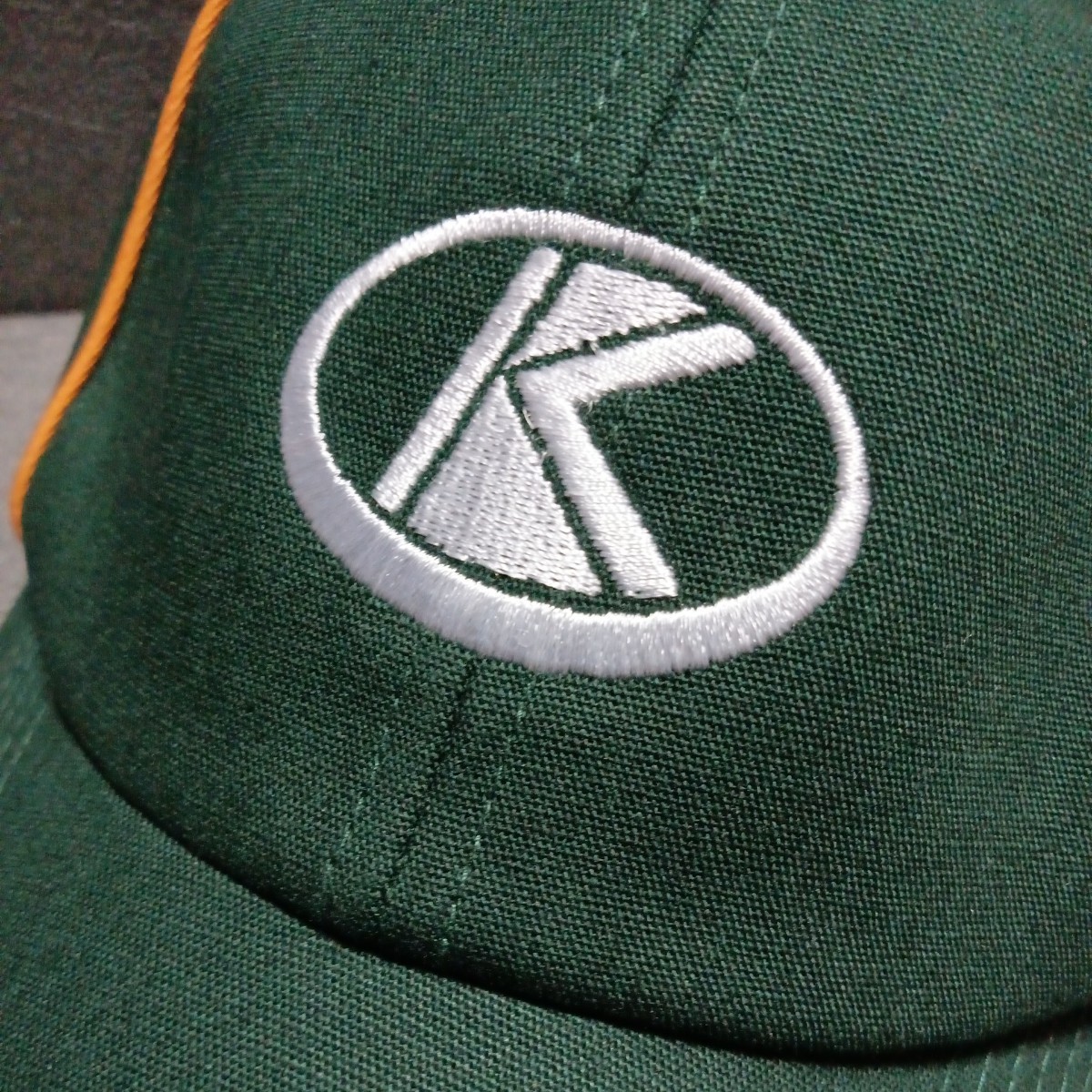 ● クボタ「Kubota キャップ」刺繍 帽子　グリーン　緑_画像3