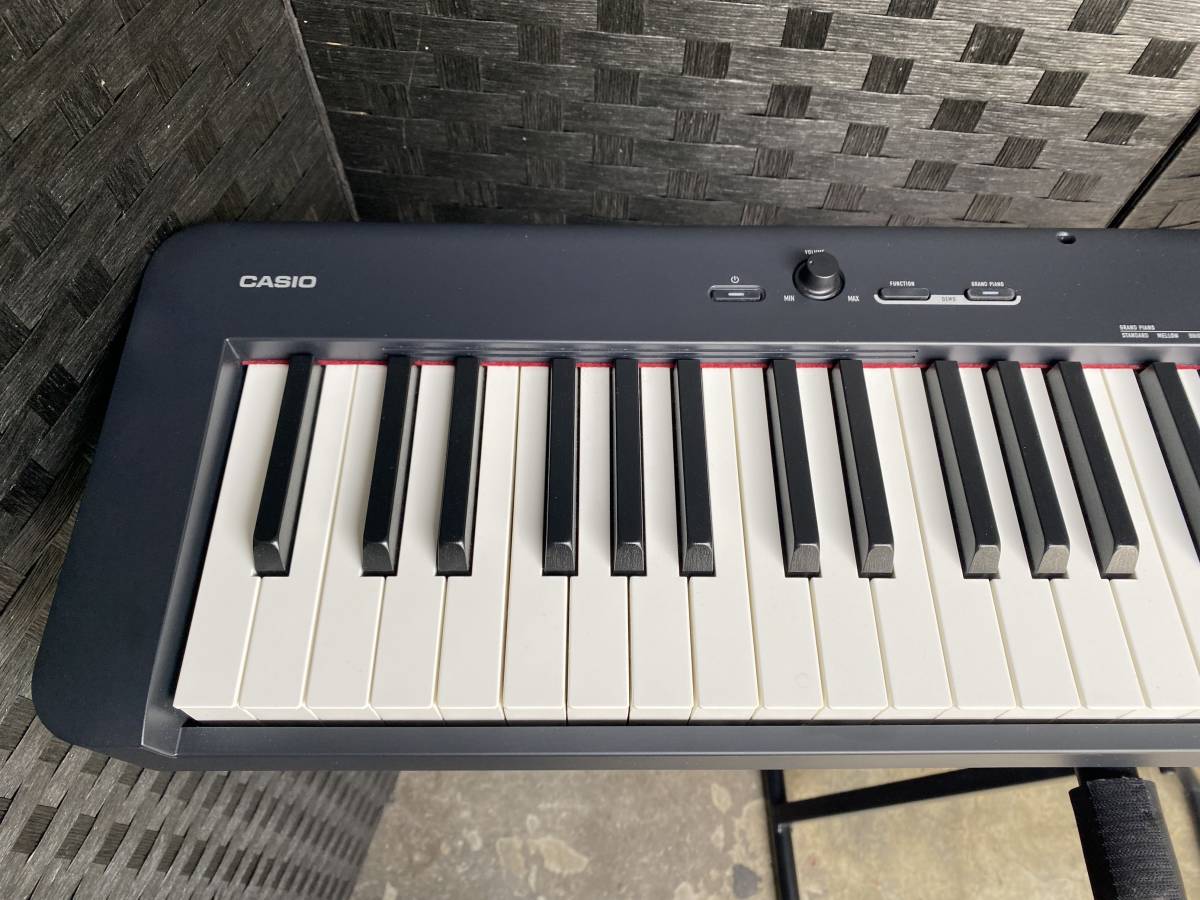 美品 CASIO カシオ CDP-S100BK 88鍵 電子ピアノ ブラック 2020年製