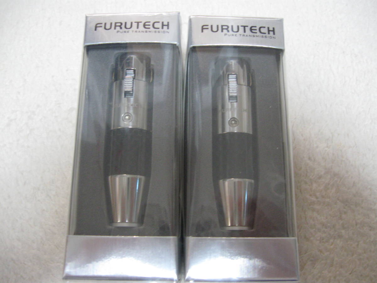 Furutech フルテック CF-601M/602F(R) ロジウム仕様 XLRプラグ オス2個/メス2個 (合計4個)_画像2