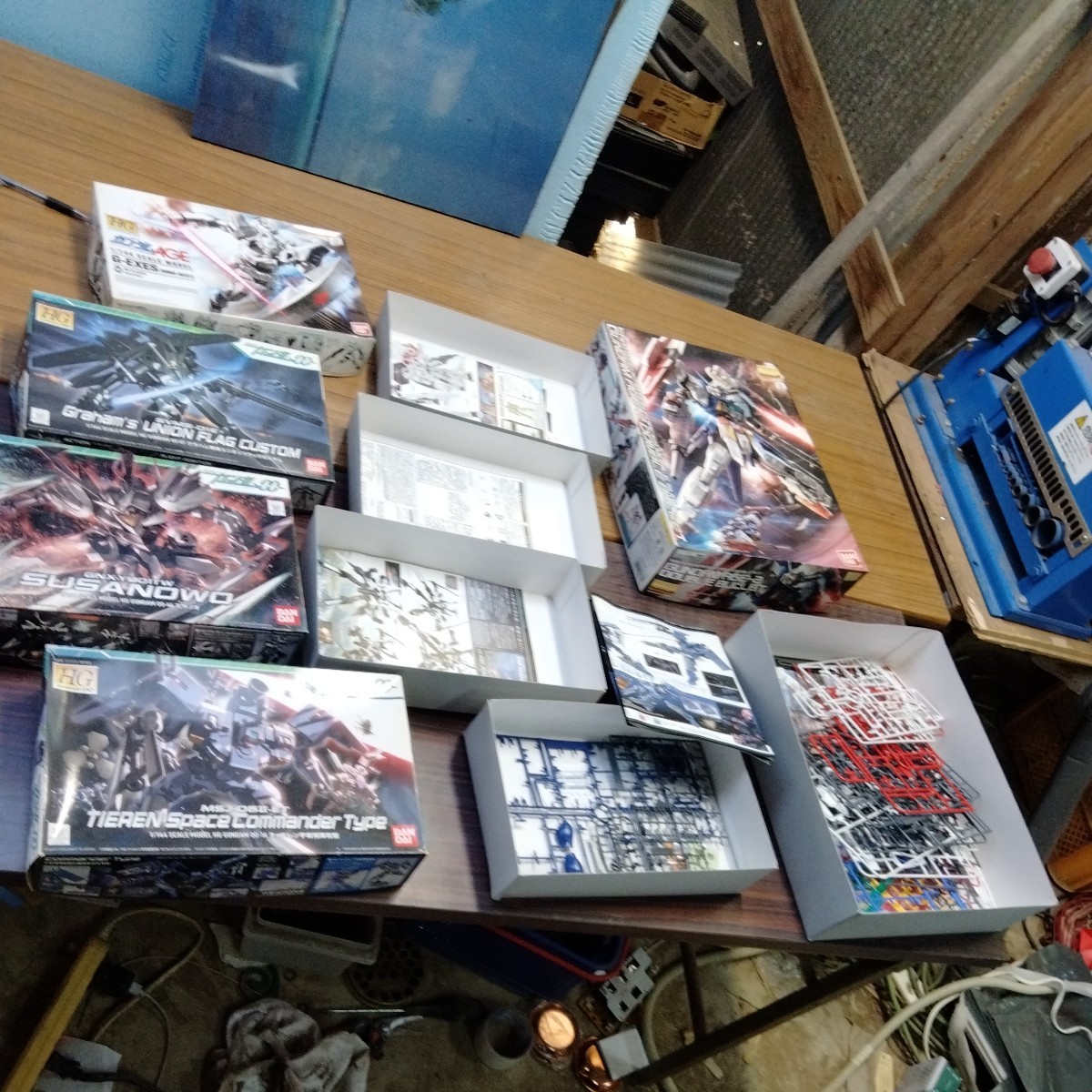 ガンプラ まとめ売り 開封済 バンダイ ガンダム パッケージ 部品欠品