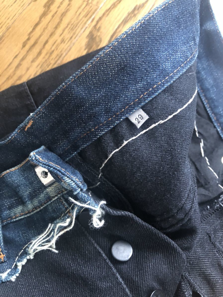 ディオールオム 06aw コンバインデニム パンツ 29 前サンローラン及び