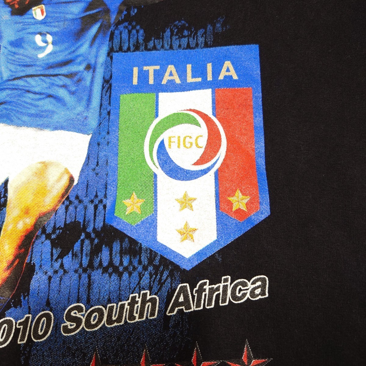 2010サッカーワールドカップ イタリア代表 トニ ビッグプリント T