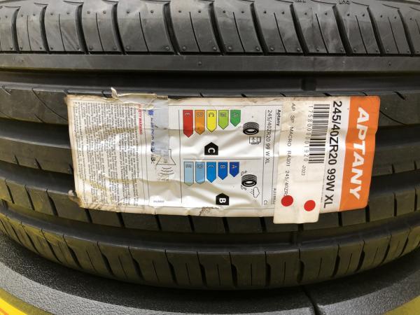 神戸発 245/40R20 新品 アルファード エルグランド 20インチ VENES BKPO 8.5J 輸入タイヤ 4本セット 個人宅OK 245/40/20 245/40-20_画像4