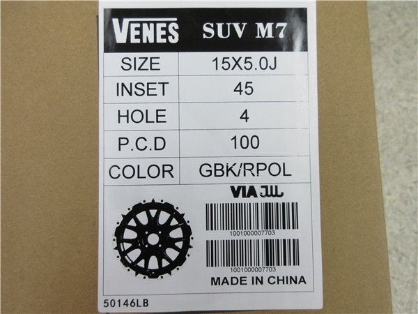 4本 ヴェネス VENES SUV M7 ロードストーン EUROVIS HP02 165/55R15インチ LA800系 ムーヴキャンバス コンテ ラテ ウェイク キャスト_画像5