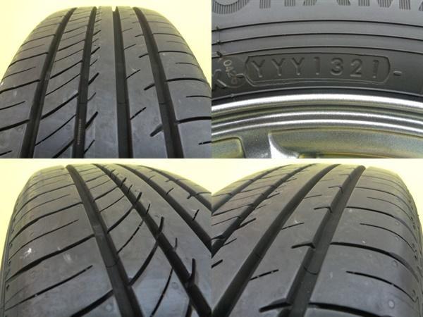 シエンタ プリウス ラクティス アリオン プレミオ トレジア 中古 WAREN 15インチ 6J +45 5穴 ブリヂストン YOKOHAMA 185/65R15 セット_画像9