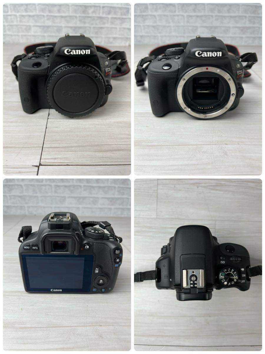 美品】CANON EOS KISS X7 Wズームキット 充電器 三脚 フルセット