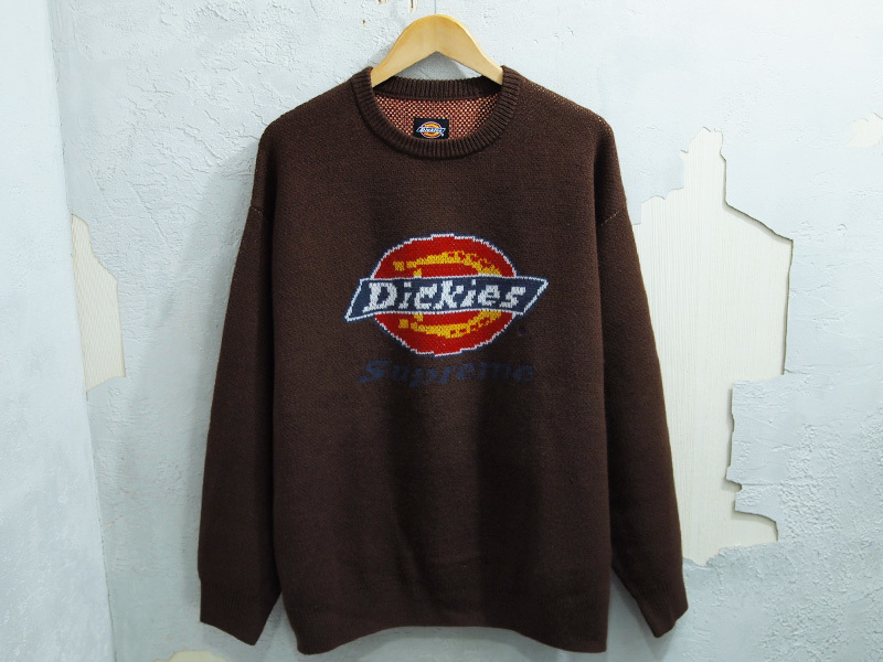 supreme シュプリーム Dickies ニット セーター別カラー別サイズ○-