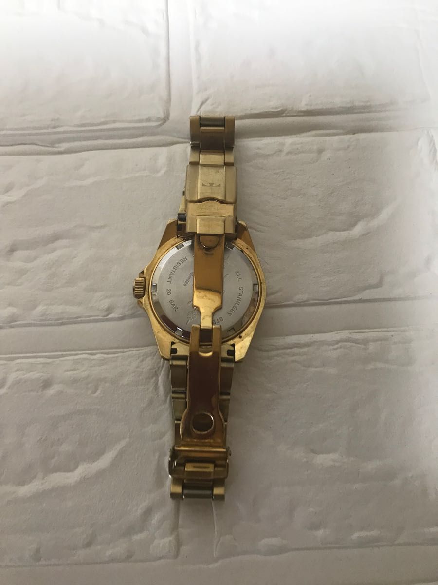 Technos クロノ　ゴールド メンズ腕時計　値下げしました