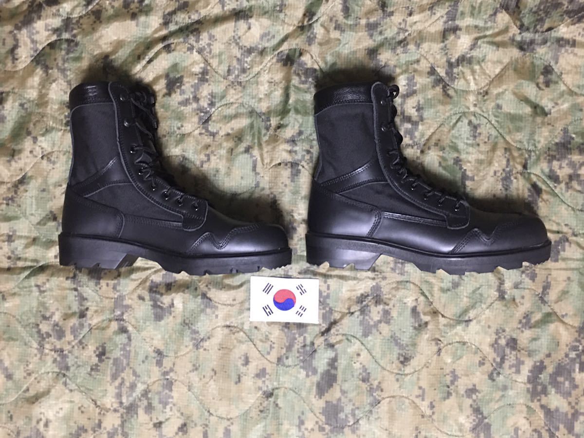韓国軍 2018年型ブーツ 新品 Yahoo!オークション - 韓国軍・ブーツ・未使用新品・サイズ27.5