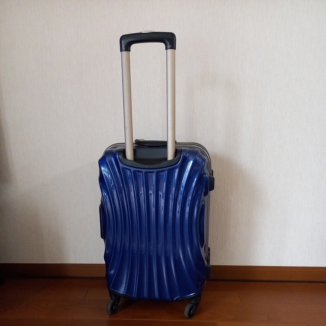 小型スーツケース・キャリーケース☆ブルー 2～4泊くらい の商品詳細