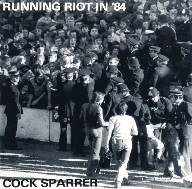 ＊中古CD COCK SPARRER/RUNNING RIOT IN'84 1984年作品2nd+ボーナストラック収録 SHAM69 ANGELIC UPSTARTS THE LAST RESORT 4SKINS_画像1