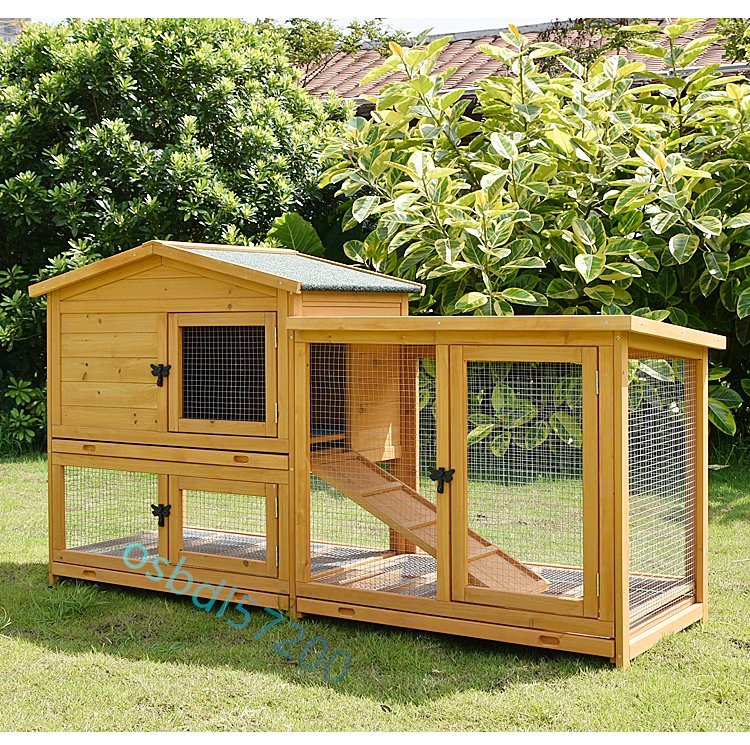  popular * high quality . is to small shop pet holiday house large gorgeous house wooden rainproof . corrosion rabbit chicken small shop breeding a Hill bird cage outdoors .. garden for enduring abrasion 