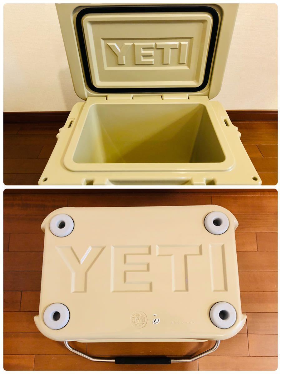 イエティ クーラーボックス YETI Roadie 20 ローディ Tan 使用回数3回