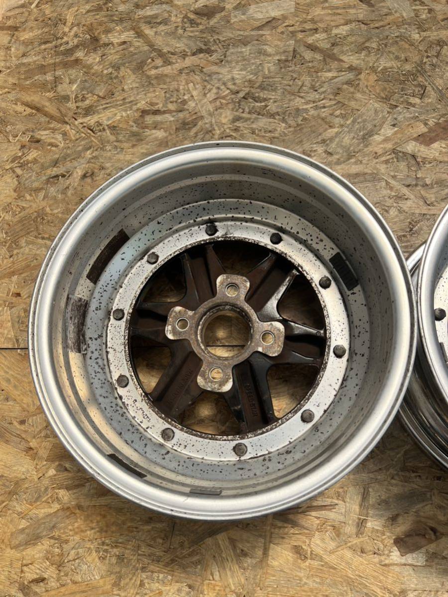 希少!】SSR ロンシャン XR4 15インチ 7J +1 114.3 4H 深リム アルミ