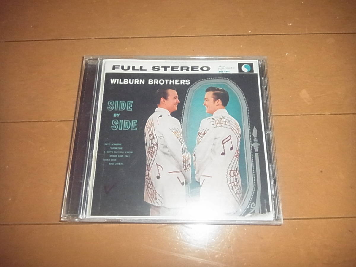 ウィルバーン・ブラザーズ「Side By Side/The Wilburn Brothers」2in1/カントリー名盤/入手困難/即決_画像1