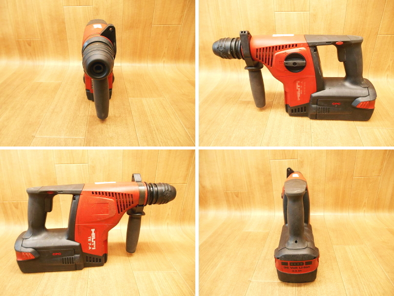 HILTI ヒルティ ハンマードリル TE7-A 36V バッテリー 2個 充電器 1個