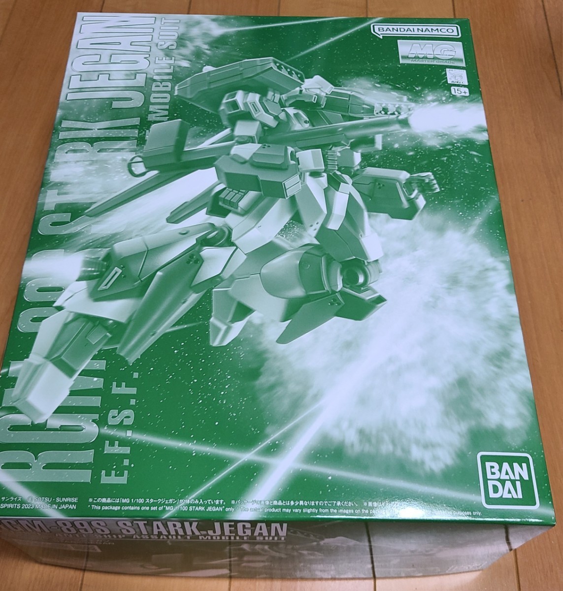 ブランドのギフト MG １/100 スタークジェガン プレミアムバンダイ