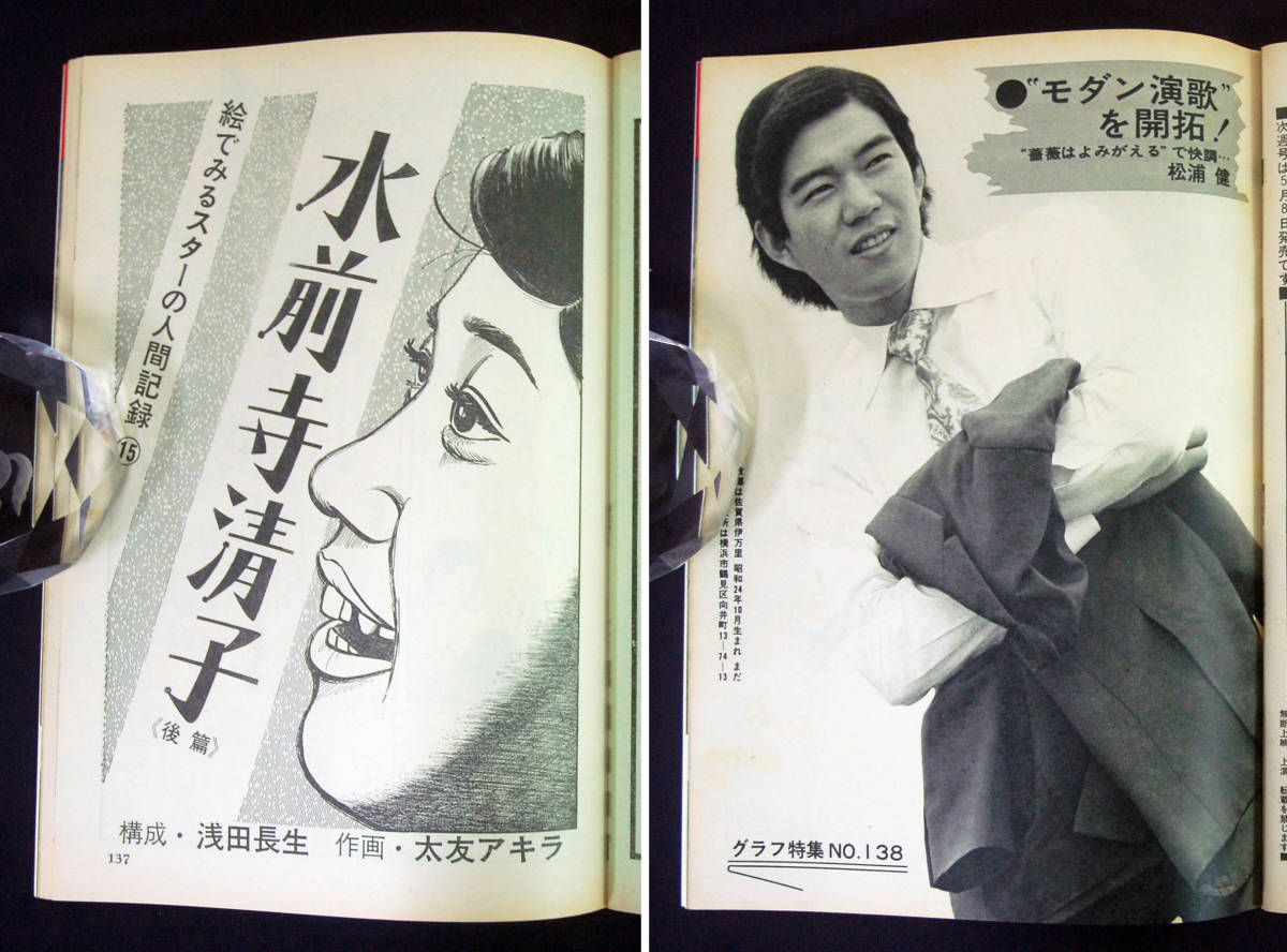 Yahoo!オークション - 週刊明星 1970年5月10日号 岡田裕介/岡林 Yahoo!オークション - 週刊明星 1970年5月10日号 岡田裕介/岡林