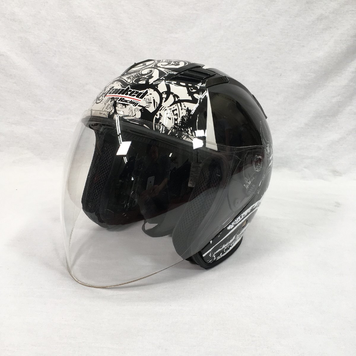 『中古品』 Tanked Racing バイクヘルメット T536 Lサイズ_画像1